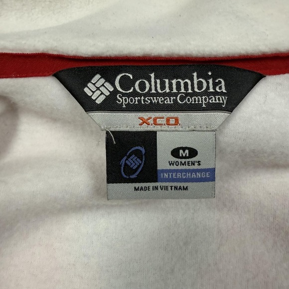 Columbia Jacket Womens Medium Red Interchange 3-in-1 Fleece Hooded Storm Dry Ski - Picture 10 of 16